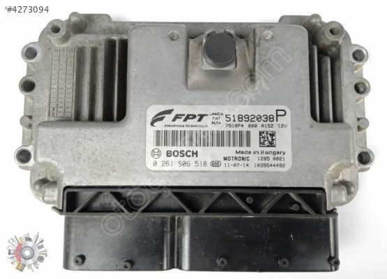 0261S06518 51892038 FİAT 500 MOTOR BEYNİ