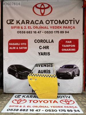 2013-2018 TOYOTA AURİS ÇIKMA ORJİNAL SAĞ ARKA KAPI