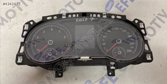 volkswagen golf 7 2017 1.4 gösterge/km saati (son fiyat)