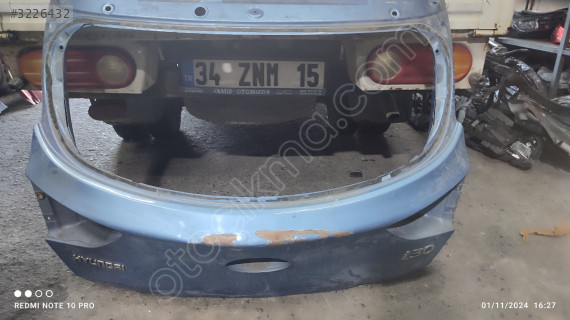 HYUNDAİ İ30 2014 BAGAJ KAPAĞI ÇIKMA ORJİNAL PARÇA