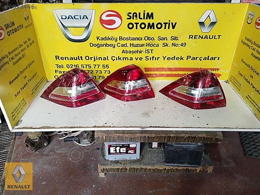 RENAULT MEGAN 2 2008 SOL SIFIR STOP VE DİĞER PARÇALARI