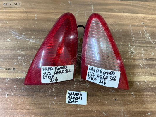 ALFA ROMEO 147 SOL STOP LAMBASI BAGAJ İÇİNE GELEN ORJİNAL ÇIKMA