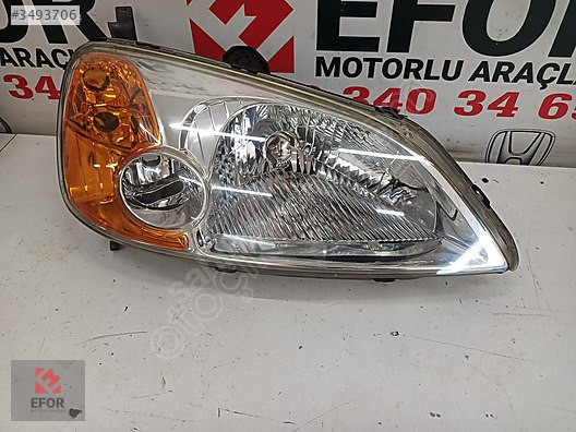 HONDA CİVİC SAĞ FAR ORJİNAL ÇIKMA YEDEK PARÇA 01-03