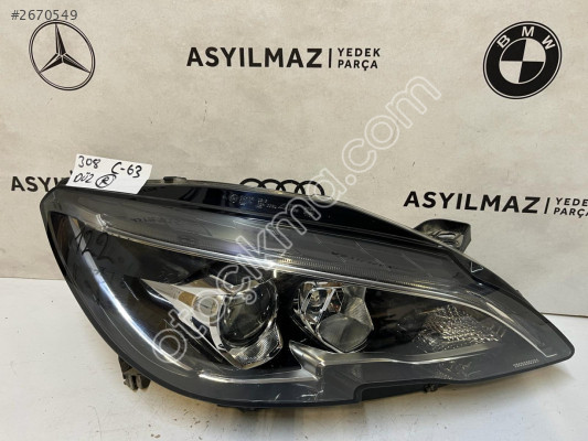 PEUGEOT 308 T9 SAĞ FAR ORJİNAL OEM:1628555380