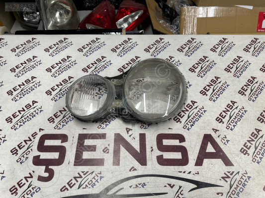 MERCEDES W210 95-99 ORJİNAL ÇIKMA SOL FAR CAMI 144335-00
