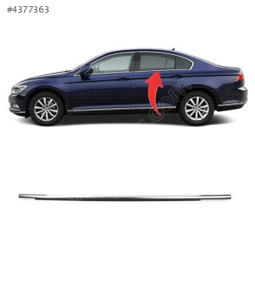 3G9839477A VW PASSAT 2015 CAM SIYIRICI FİTİL ARKA SOL KROMLU