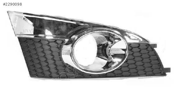 CHEVROLET CAPTİVA SİS FAR KAPAĞI SAĞ ( KROMLU ) 2012-