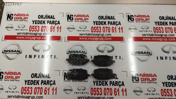 NİSSAN QASHQAİ ARKA FREN BALATA SIFIR J12 2022- D4060-6RA0B