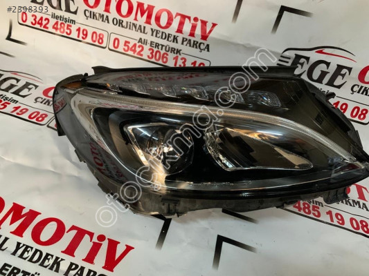 2015/2019 MERCEDES C SERİSİ 205 KASA SAĞ SOL FAR ORJİNAL HAT