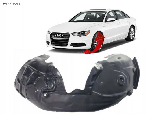 Audi A6 Sol Çamurluk Davlumbazı Büyük 2012 Sonrası 4G0821133D