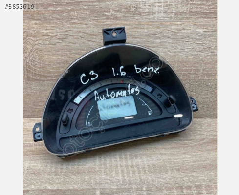 P9645994380 21669237 Citroen C3 Gösterge Paneli Takometre Ölçer