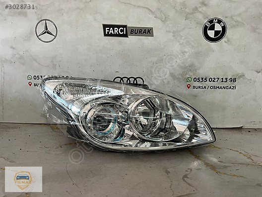 İ30 MERCEKLİ SAĞ FAR SIFIR