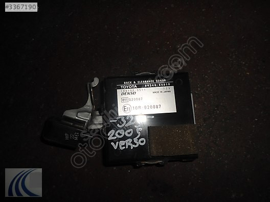 TOYOTA VERSO 2005 ÇIKMA PARK SENSÖRÜ BEYİNİ
