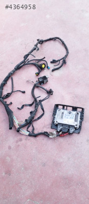 Peugeot Citroën C2 / C3 / 207 1.4 HDi Motor Beyni  Tesisat  DV4