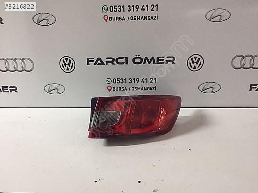 RENAULT CLİO 4 SAĞ DIŞ STOP ORJİNAL ÇIKMA