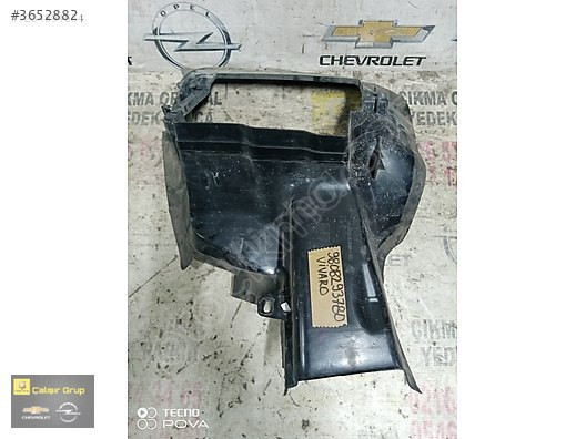 VİVARO TURBO RADYATÖRÜ DAVLUMBAZI OEM 9808293780
