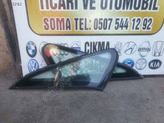 tempra sağ,sol arka kelebek camlar