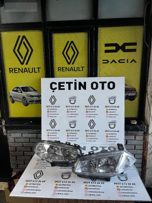 Renault Megane 2 Far Lambası Sol Depo 7701064018