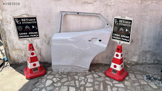PEUGEOT 2008 SOL ARKA KAPI ORİJİNAL ÇIKMA YEDEK PARÇA