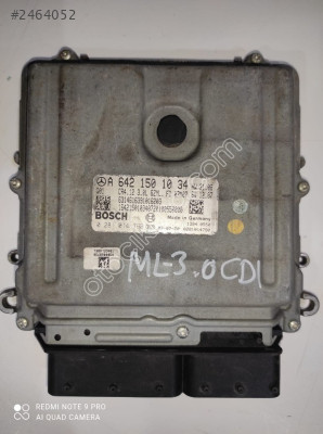 MERCEDES MOTOR BEYNİ A 642 150 10 34 BOSCH NO: 0 281 014 790