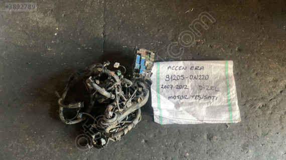 HYUNDAİ ACCENT ERA 2007-2012 DİZEL MOTOR TESİSATI
