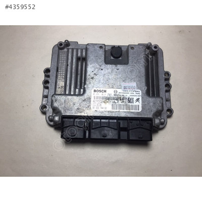 Peugeot 3008 Citroen C4 Motor Beyni 0281014729 9665674480