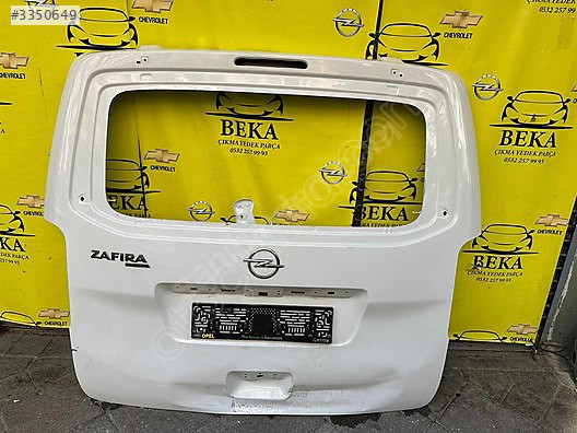 OPEL ZAFİRA BAGAJ KAPAĞI ÇIKMA ORJİNAL YEDEK PARÇA