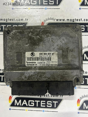 Skoda Fabia 1.2 Motor Beyni SIMOS3PE 5WP4012005 03E906033A