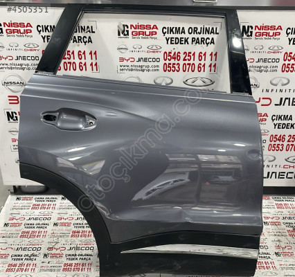 CHERY TİGGO 7 SAĞ ARKA KAPI ÇIKMA YEDEK PARÇA 22-24