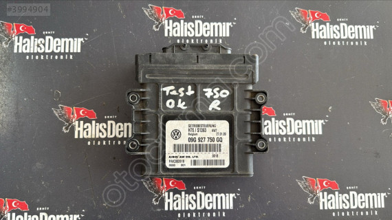 ÇIKMA VW PASSAT CC 2.0 BENZİNLİ ŞANZIMAN BEYNİ 09G927750GQ