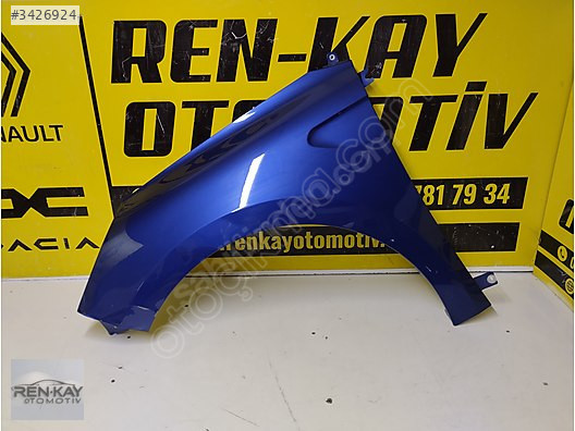 625616679R RENAULT CLİO 5 SOL ÖN ÇAMURLUK LACİVERT ORJ RENKAY