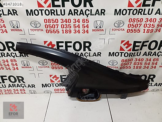 HONDA CİTY SOL ARKA ÇAMURLUK SAC ORJİNAL ÇIKMA YEDEK PARÇA 21-24