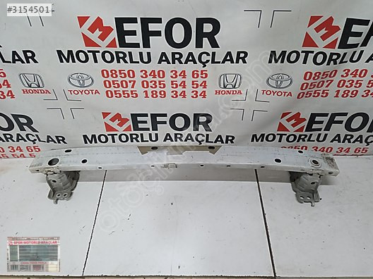 TOYOTA COROLLA ÖN TAMPON DEMİRİ ÇIKMA ORİJİNAL PARÇA 2013-2018