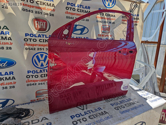 Fiat egea ön sol kapı Orjinal bordo