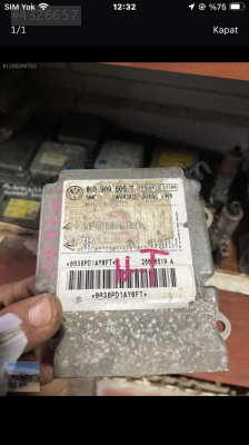 Volkswagen jetta aırbag beyni