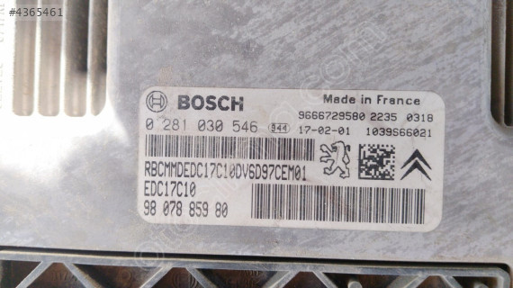 PEUGEOT 301 BEYIN SET ÇEVİK OTO ÇIKMA