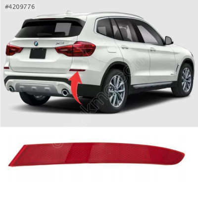Bmw G01 X3 Arka Tampon Reflektörü Sağ 2017 Sonrası 63147419928