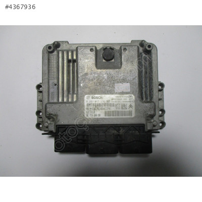 Peugeot 207 1.6 Motor Beyni 0281017336 EDC17C10 9677030080