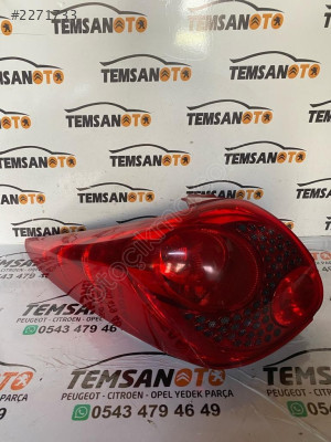 PEUGEOT PEJO 207 SW STATİONWAGİON SOL ARKA STOP ÇIKMA ORJ
