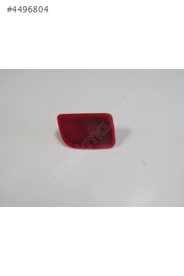 Renault Master 3 Arka Tampon Reflektörü Sol Kırmızı 20112019