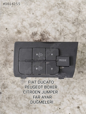 FİAT DUCATO BOXER JUMPER ORJİNAL FAR AYAR DÜĞMELERİ