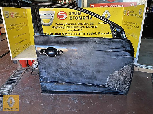 RENAULT MEGAN 4 ÇIKMAORJİNAL SAĞ ÖN KAPI VE DİĞER PARÇALARI