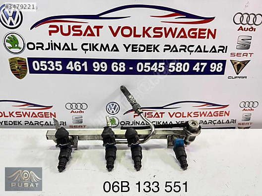 VOLKSWAGEN PASSAT BENZİNLİ ÇIKMA TAKIM ENJEKTÖR 06B 133 551