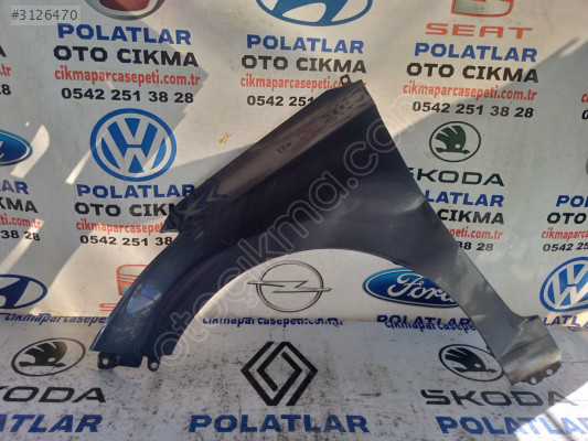 Hyundai i30 sol ön çamurluk füme 2012-2016 göçük hasarlı
