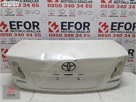 TOYOTA AVENSİS BAGAJ KAPAĞI ÇIKMA ORİJİNAL PARÇA 2009-2013