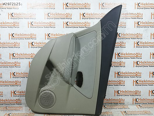 RENAULT FLUENCE KREM SOL ARKA KAPI DÖŞEMESİ (PERDELİ) 156227482
