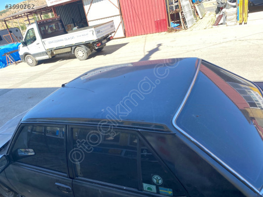 Tofaş Doğan L 1990 Model Kesme Tavan Siyah Hasarsız
