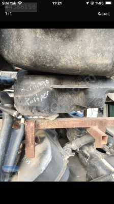 Peugoet partner yakıt deposu