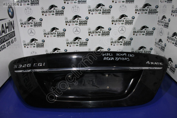 MERCEDES S SERİ W221 ARKA BAGAJ 2009/2010