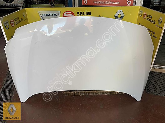 RENAULT FLUENCE KAPUT ORJİNAL BEYAZ MOTOR KAPUTU